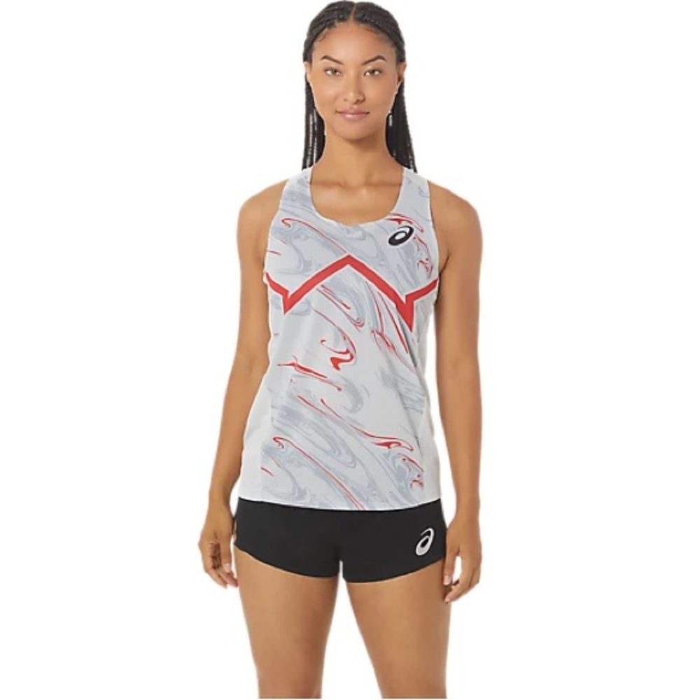 NWT ASICS WOMEN CJ-LINE LIGHT SINGLET SMALL